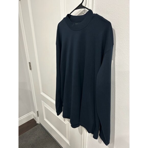 Orvis Long Sleeve Pullover Sweatshirt Solid Black Sz XXL Basic Everyday Wear - Picture 3 of 10